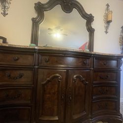 Dresser With Marble Top