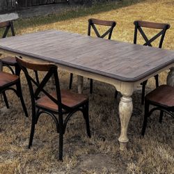 Kincaid Weatherford Canterbury Rectangular Dining Table, Cornsilk Finish
