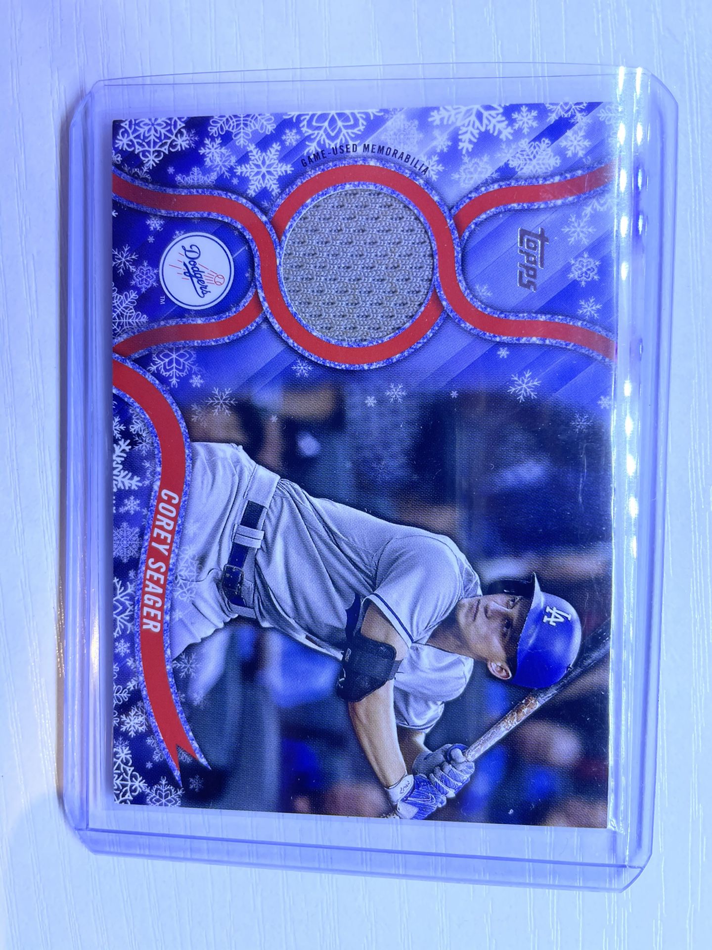 Corey Seager Relic card