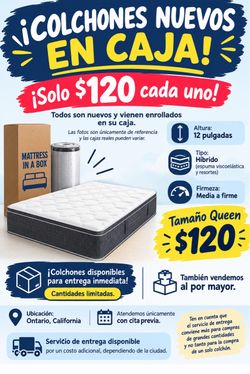 Queen Hybrid Mattress in a Box