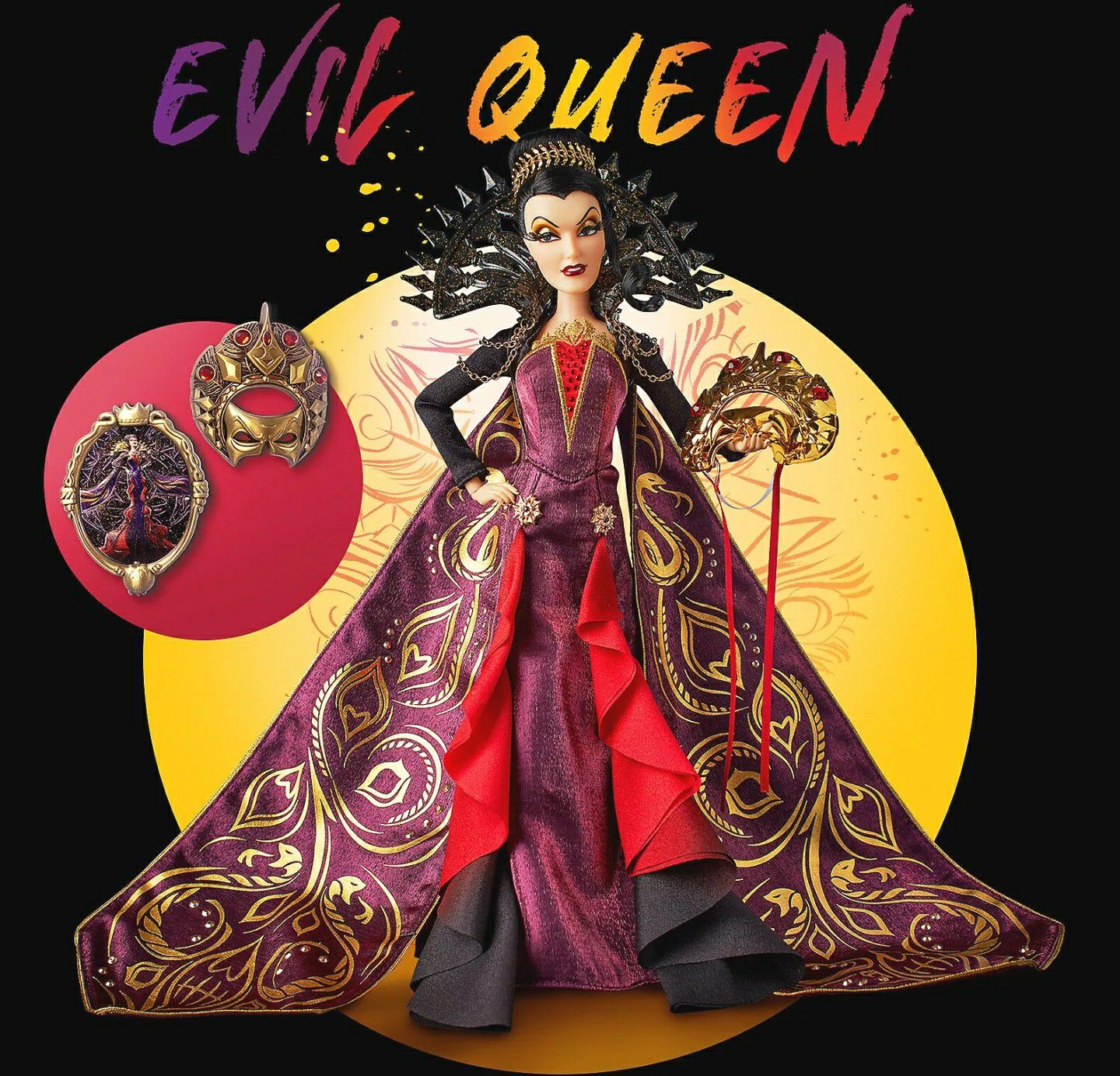 Evil Queen Limited Edition Doll – Disney Designer Collection Midnight Masquerade