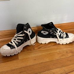 Black Platform Converse