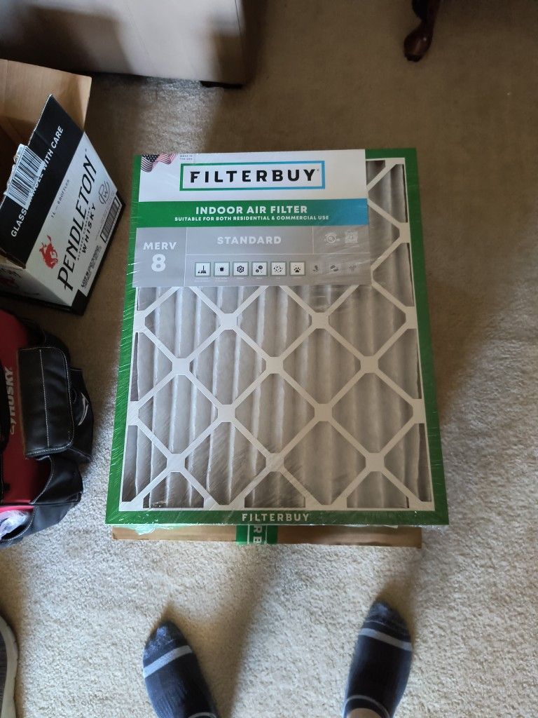 Furnace Filters Merv 8 20 X 25 X 2