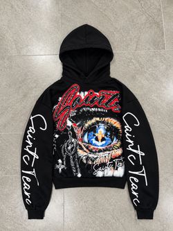 Black Saint Tears Pullover Hoodie
