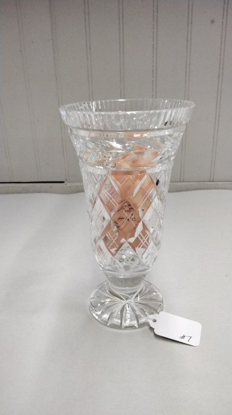 Waterford Crystal Vase- Located In Shelton 