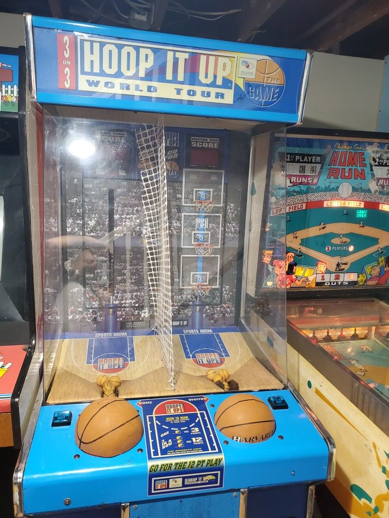 Atari Hoop it Up basketball redemption arcade