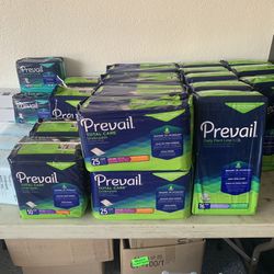 Prevail Personal Hygiene  Pads Liners Gloves ext