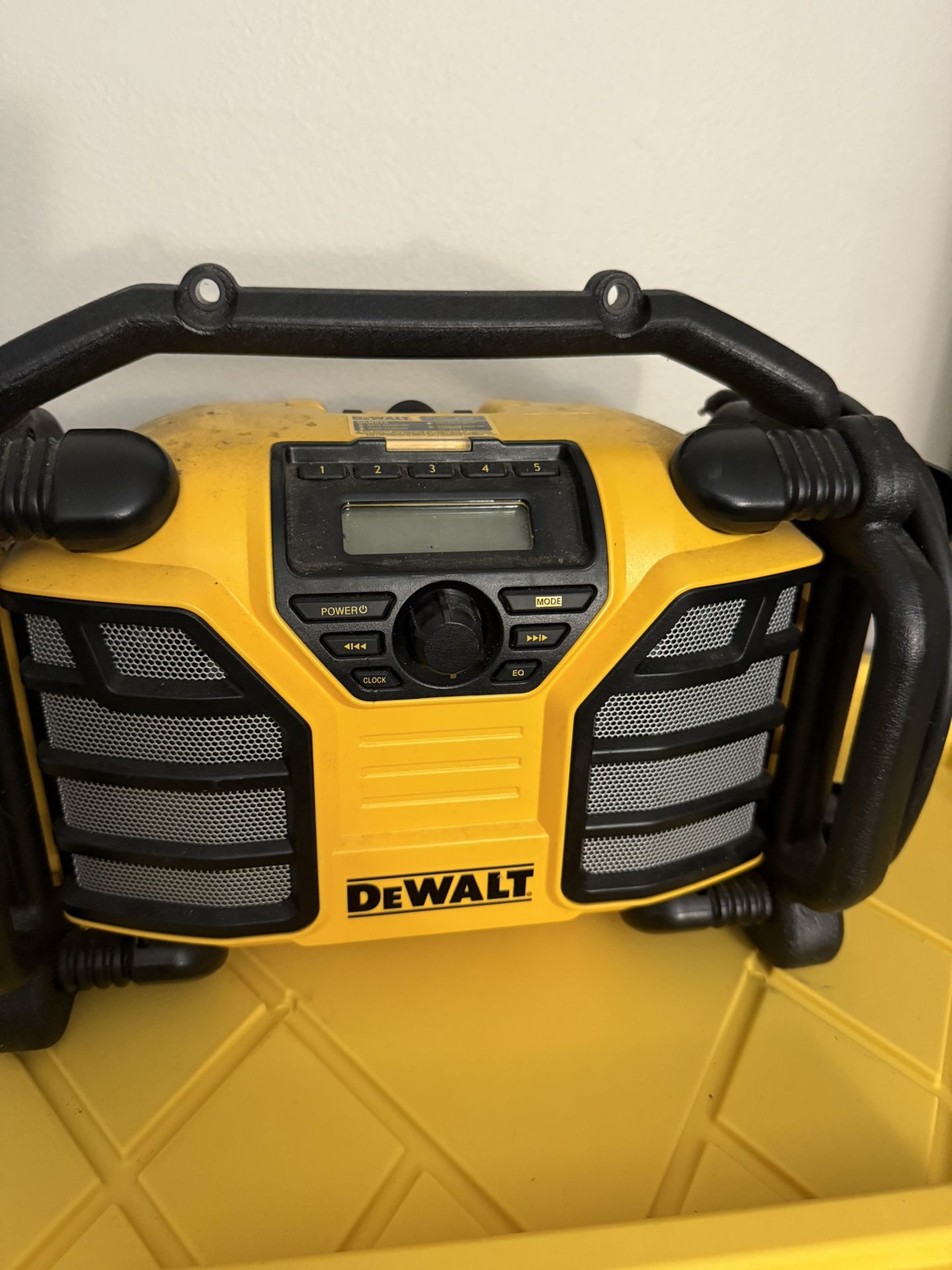 Dewalt Radio Very Good Condition 