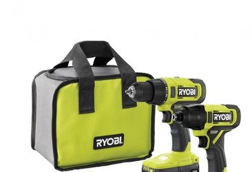 ONE+ 18V Cordless 2-Tool Combo Kit with Drill/Driver, Impact Driver, (2) 1.5 Ah Batteries