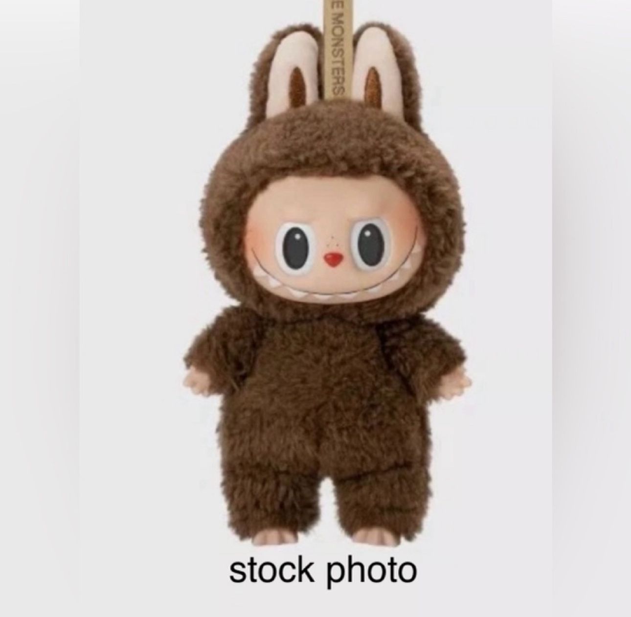 Labubu Chestnut Cocoa Brown Plush Monster Pop Mart Toy