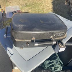 DDR-BBQ-BLK RV Camping Barbeque Gas Grill - DDR-BBQ-BLK