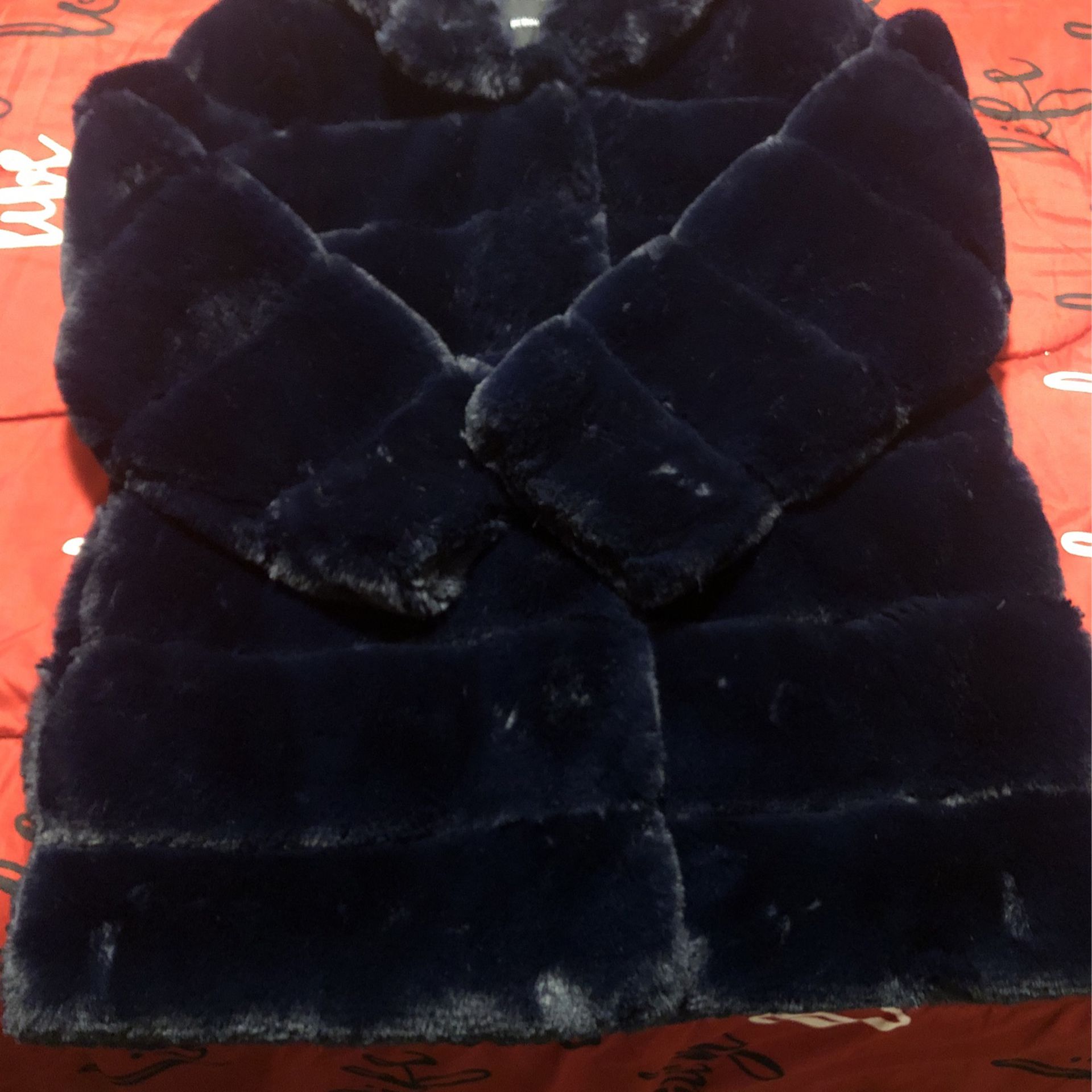 Fur Hoodie Coat
