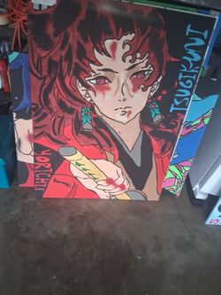 Yoriichi Tsugikuni Demon Slayer Fan Art Painting