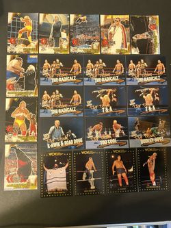 Wrestling Cards; From 1987 - 2000’s Hulk Hogan, Jon Cena, Undertaker, Ric Flair, Stone Cold Steve Austin