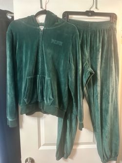 Victorias Secret Velour Hoodie and Jogger