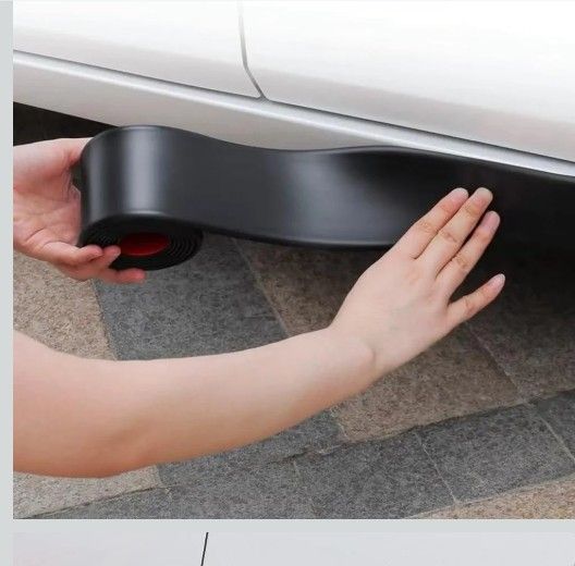 13ft*3.177in [Side] [Skirt] s Protector, [Universal] Rubber [Anti]-[Scratch Edge Guards for Cars, Sedans, Truck, SUV Bumper Universal for Truck Auto C