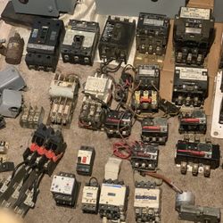 Electrical Pump  Motors, Starters, Coils, Control Boxes, Saftety Switches Relays Etc. 