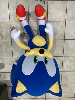 Huge Sega Sonic Plush - Life size