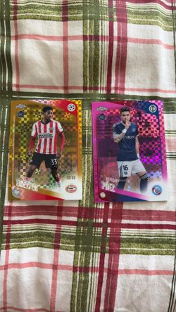 Soccer UEFA chrome cards