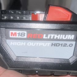 Milwaukee Batteries 12.0 New !!!!make Me An Offer