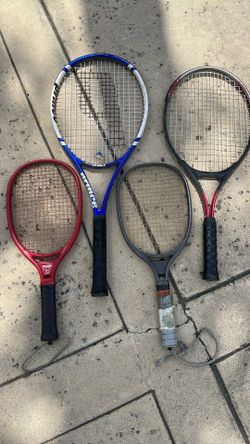 Tennis and racketball rackets