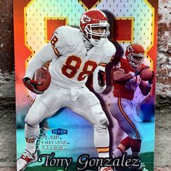 Kansas City Chiefs Legend Tony Gonzalez Football Card 🔥🔥