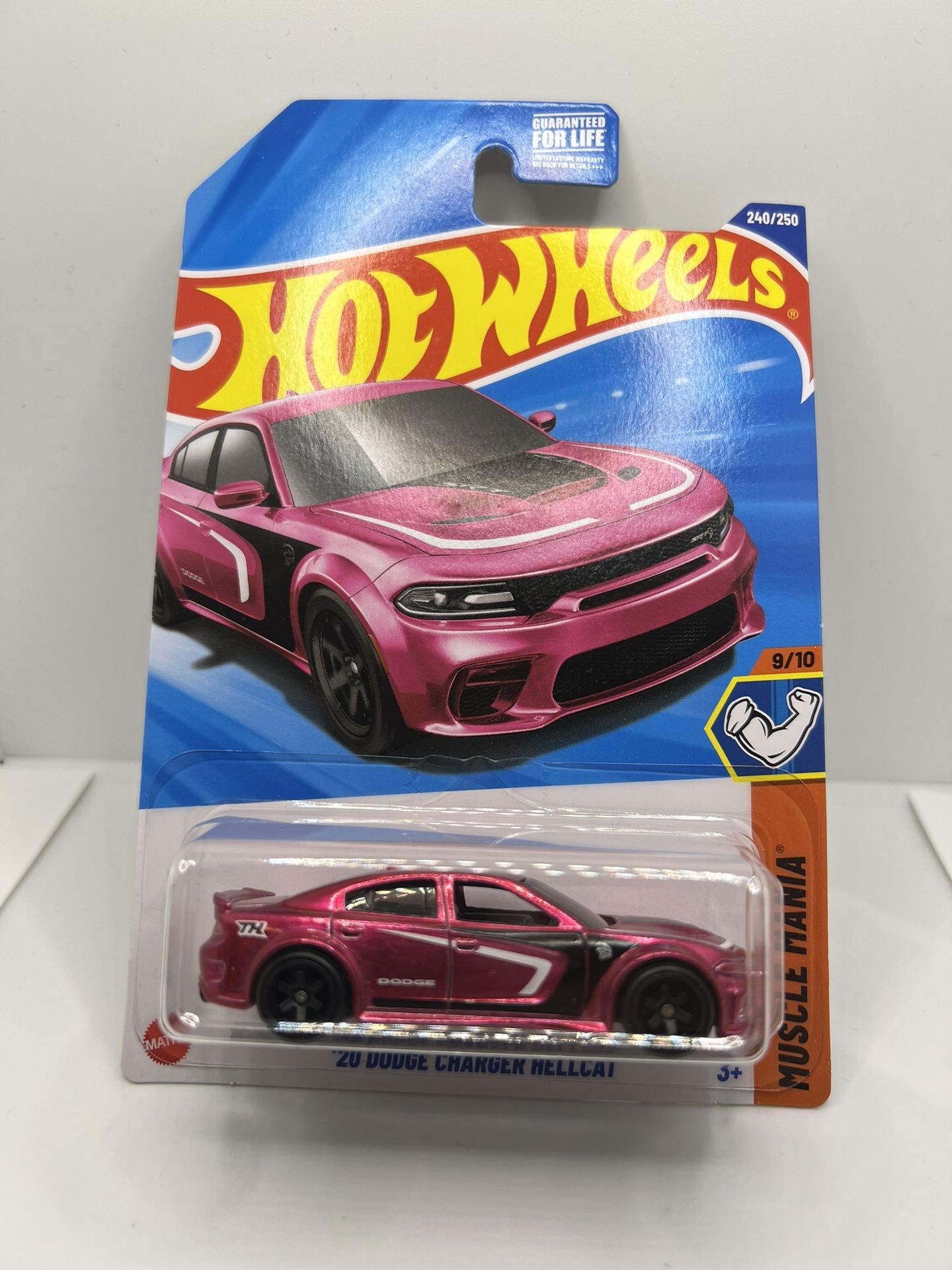 2025 Hot Wheels ‘20 Dodge Charger Hellcat SUPER TREASURE HUNT 240/250 N-Case STH