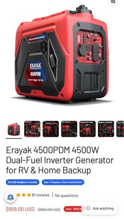 BRAND NEW Generator 4500 W