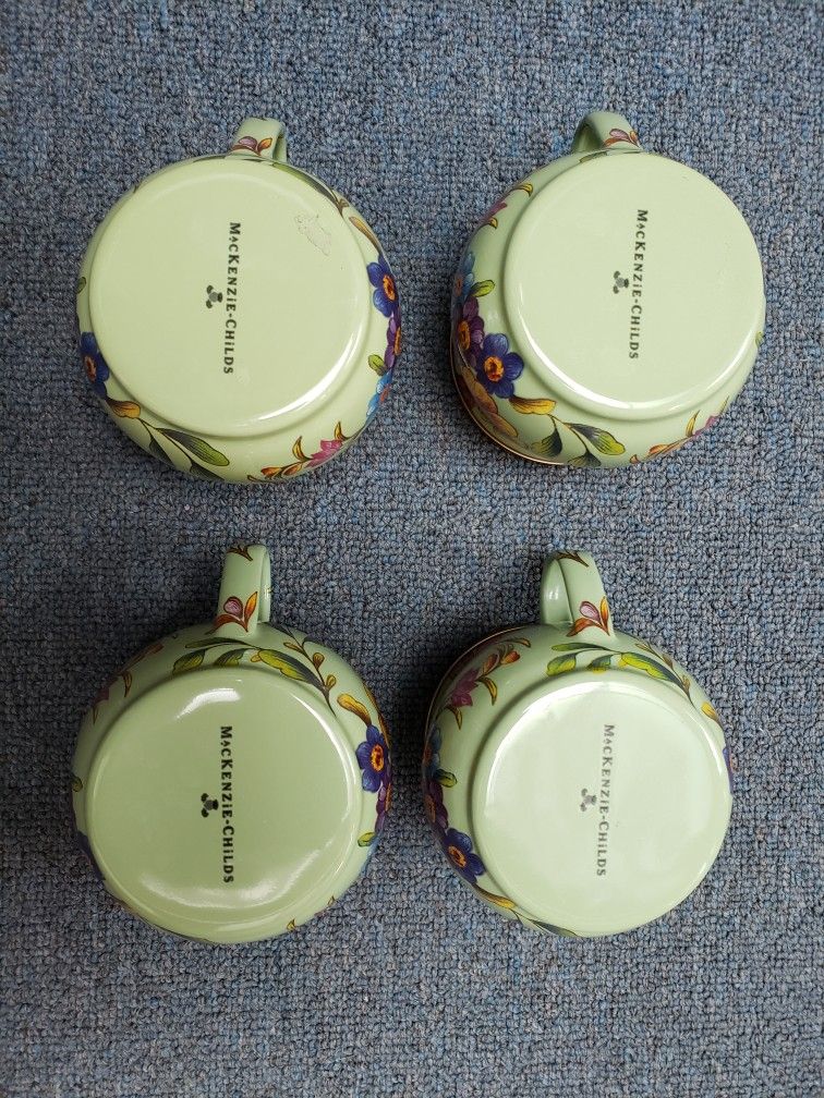 MACKENZIE CHILDS COFFEE CUPS!
