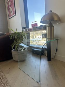 Glass Side Table