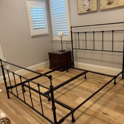 Metal Bed Frame - Queen
