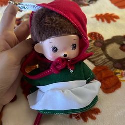 My Lovely Doll Monchichi Purse Charm - Christmas Edition 