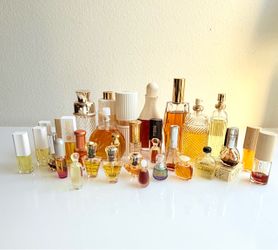 Vintage perfume collection