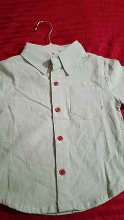 Light green boy's shirt