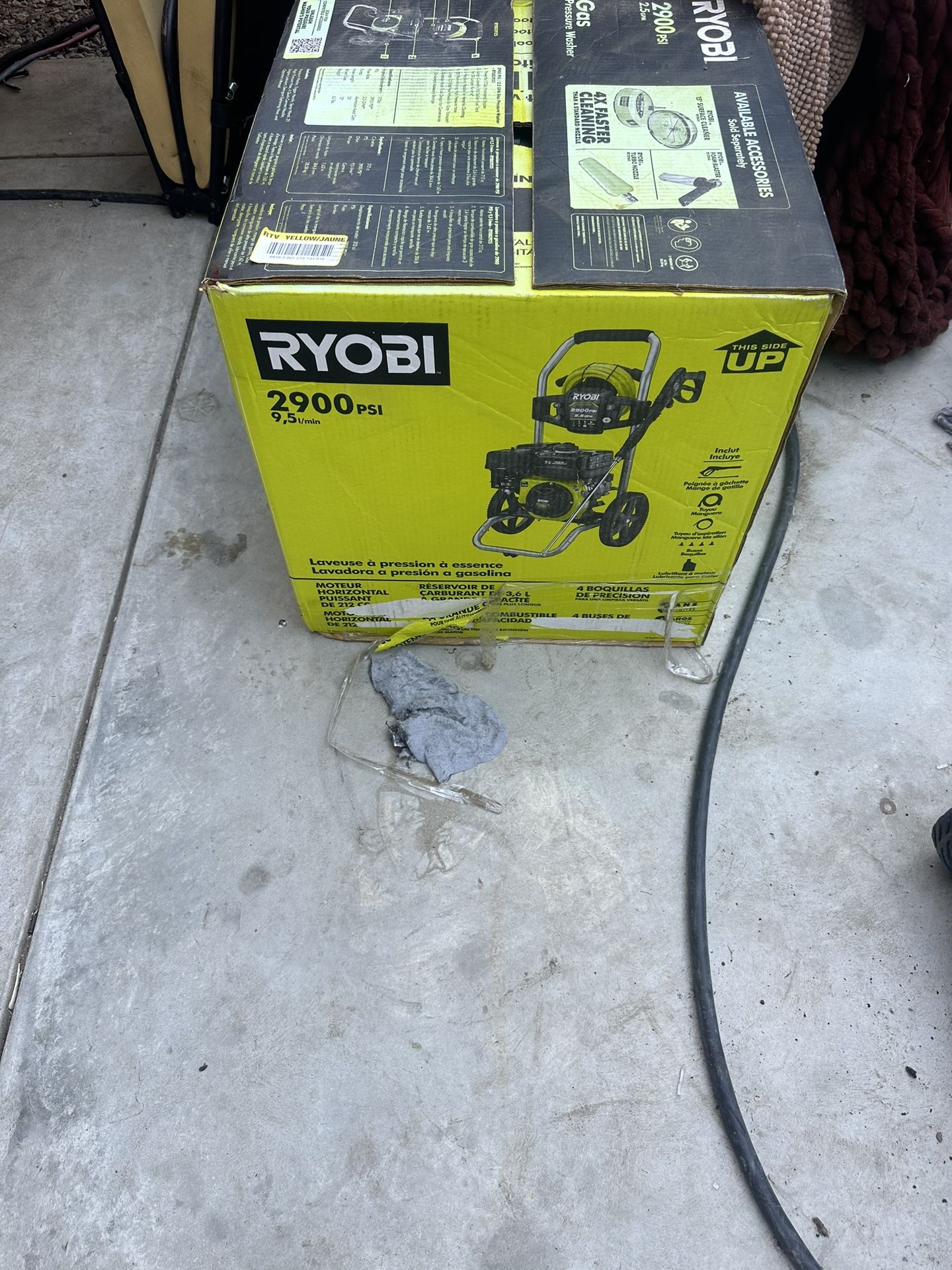 Pressure Washer Rioby 2900