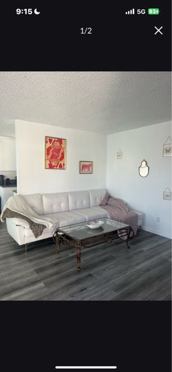 White Wayfair Couch