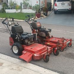 Exmark 36 Inch And Toro 32 Inch Walkbehind. 