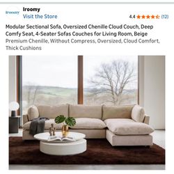 Brand New Couch Unboxed 