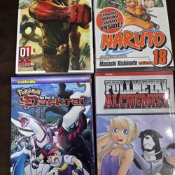 Manga Books Lot Of 4