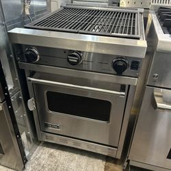 🔥 Viking Professional 24” Built-In Charbroil Grill + Oven Combo Commercial-Grade | Stainless Steel | Heavy-Duty Power | Outdoor Or indoor Set Up Rdy 