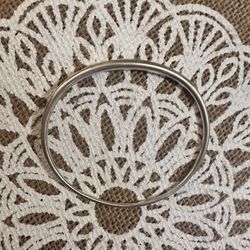 Small Ladies Sterling Silver Bangle Bracelet