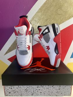 Jordan Retro 4 Fire Red