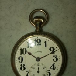 ILLINOIS BUNN SPECIAL POCKET WATCH