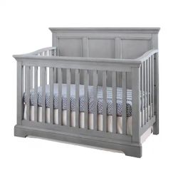 Hanley 56" Wide Convertible Baby Crib