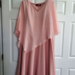 Blush Pink Dress And Torrid Shirt