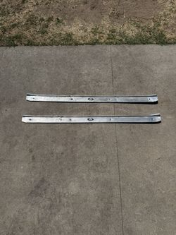 70 72 Chevrolet Monte Carlo El Camino Chevelle Door Sill Plates Trim Cover Panel Original Parts Body By Fisher 