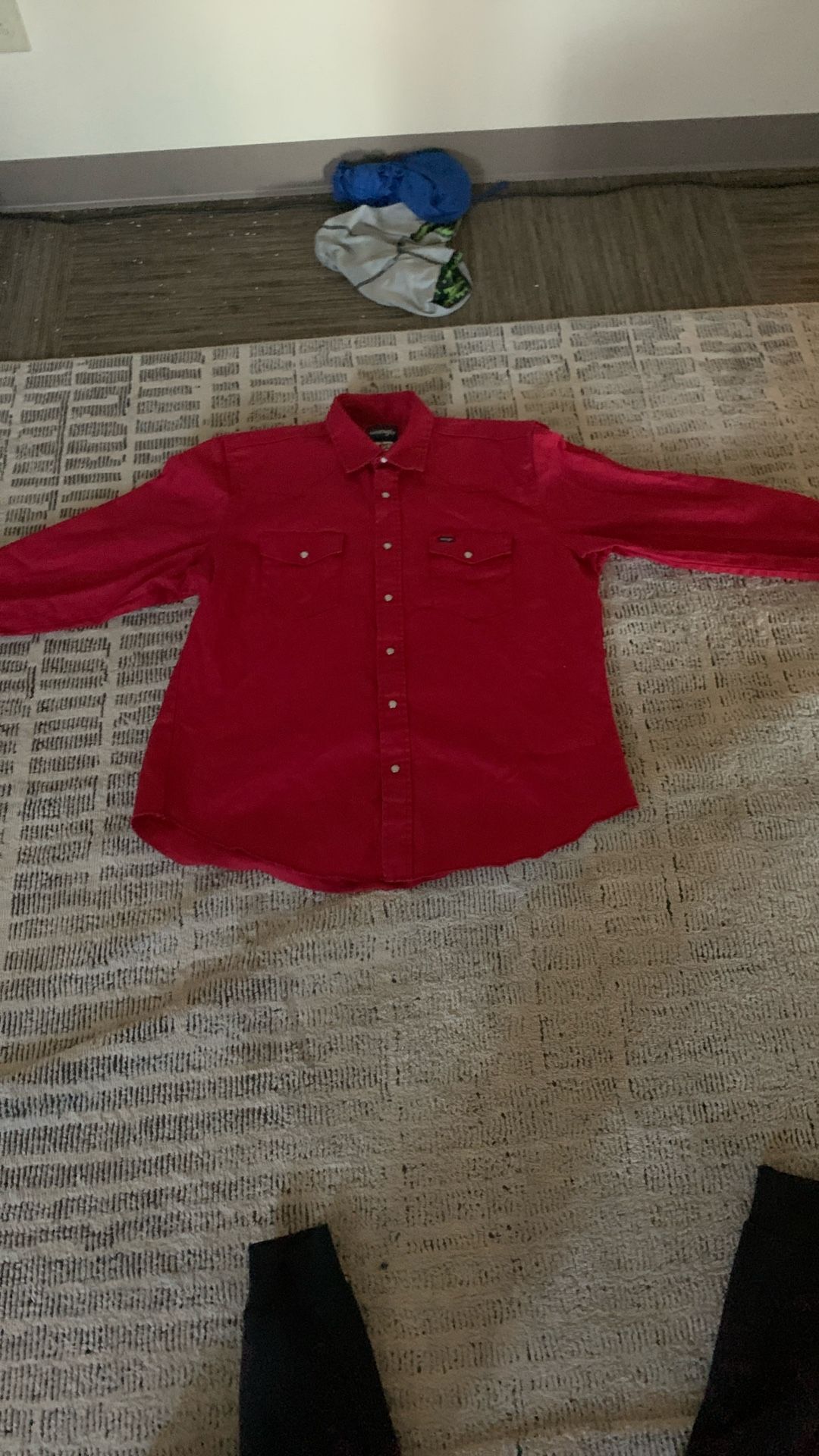 Vintage Wrangler Pearls so Shirt