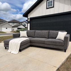 Gray Sectional Couch