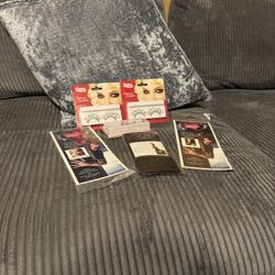 3 Halloween Eyelashes-spider Tattoo Stickers- Arm Warmers