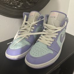 Purple Aqua, Jordan 1 Mid
